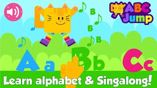 Abc Jump Alphabet Song - Learn Alphabet Singalong Cubic Frog Games