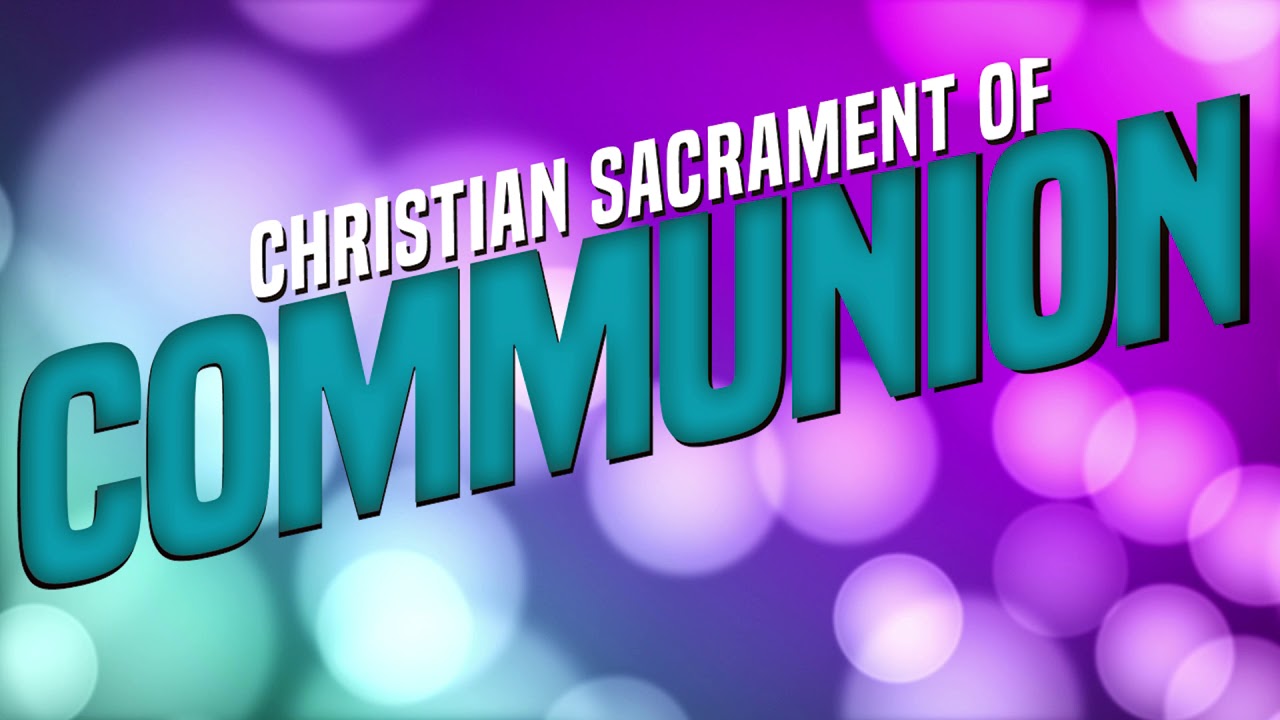 Free to Use - Communion Motion Graphic - YouTube