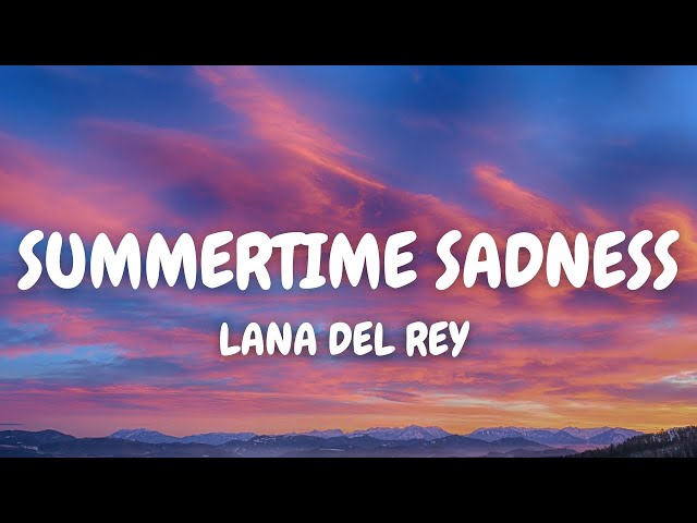 Summertime Sadness . . . #summertimesadness #lanadelray