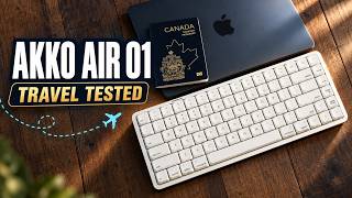 The Ultimate Portable Macbook Keyboard? Akko Air01