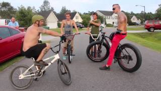 Specialized Fatboy Stunts With BMX Riders! BMX 車手用Specialized Fatboy 胖童特技