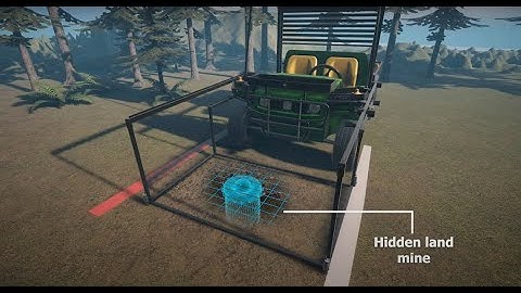 Designing robots to detect and deactivate landmines