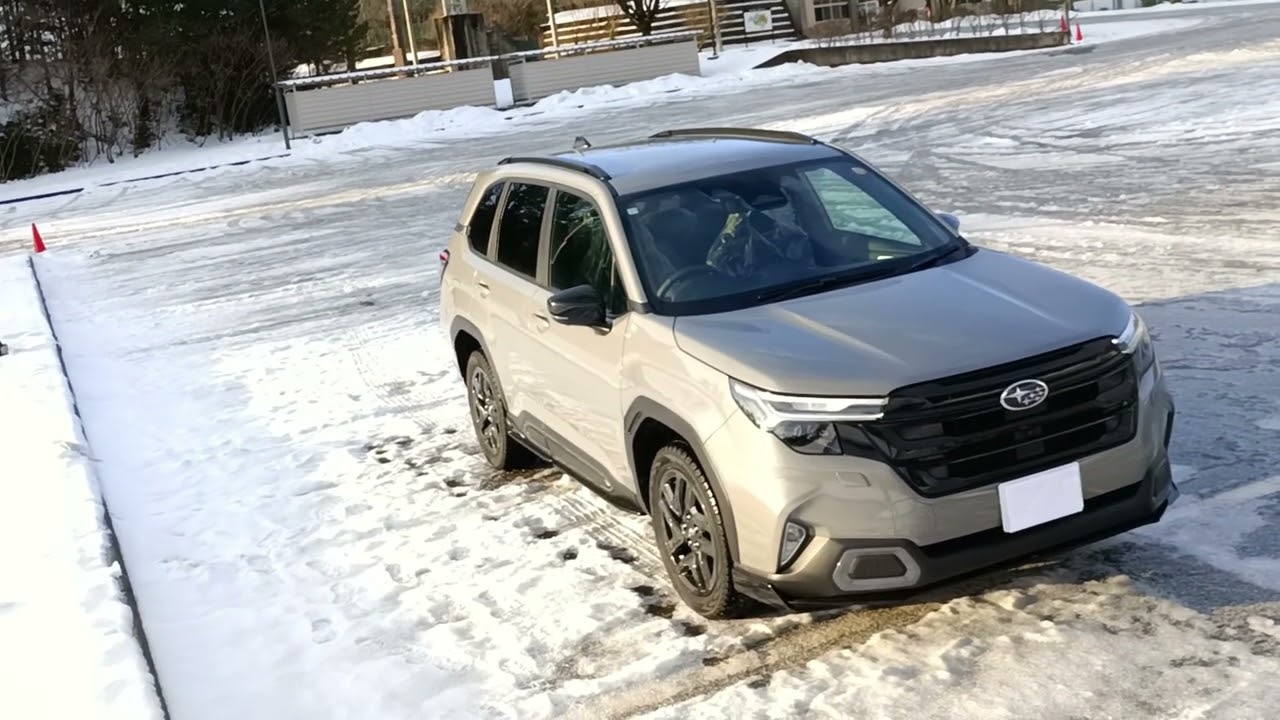 【新型フォレスターblackselection（納車50日目）】まだ寒さは続いています。