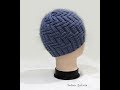 Шапка для любимого! Мастер класс. Men's knitted hat. Master Class.