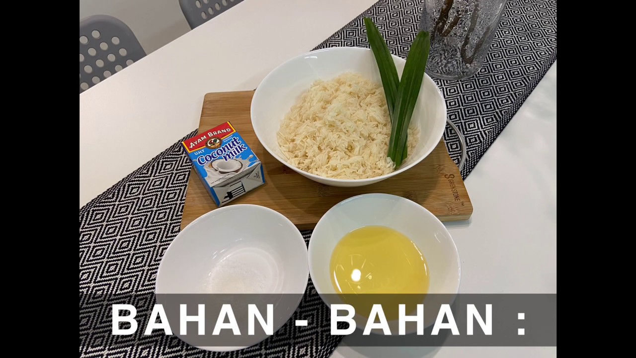 Resepi Nasi Lemak | Beras Parboiled | Simple - YouTube