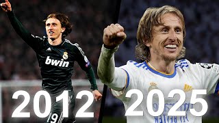 Luka Modric I First & Last Goal For Real Madrid