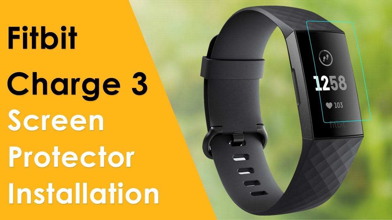 screen protector fitbit charge 3