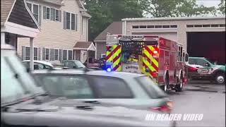 HN READER VIDEO:  Pickup truck into a building in south yarmouth