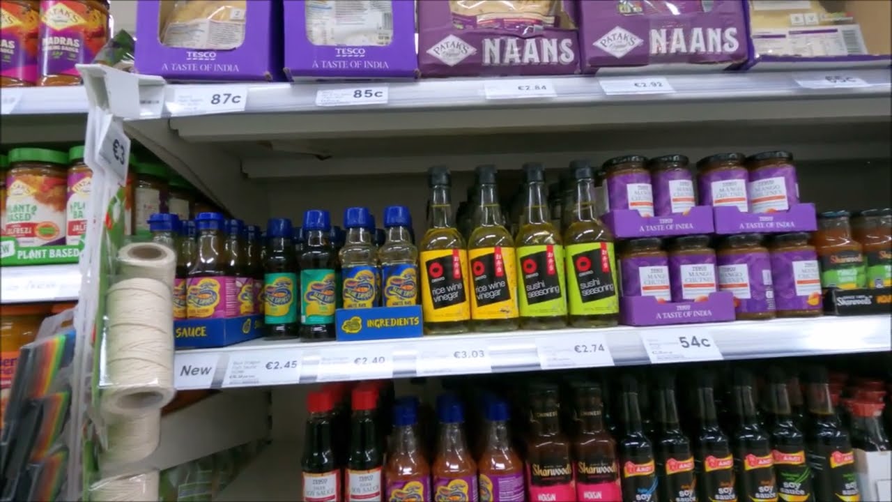 A walk in the TESCO Store in Dublin, Ireland #tesco