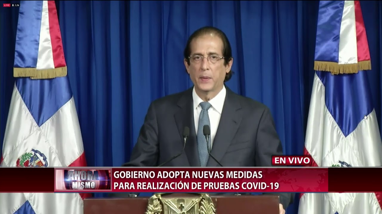 Gobierno adopta nuevas medidas para enfrentar coronavirus en RD - YouTube