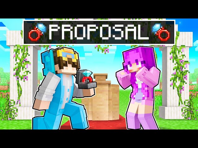 Nico PROPOSES In Minecraft! - YouTube