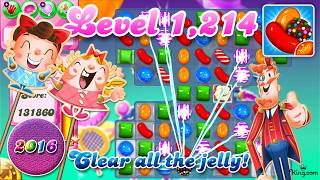 Level 1,214 - 2016 OG Candy Crush Saga screenshot 4