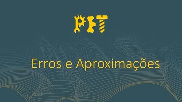 Algoritmos Numéricos - Aula 01 - Erros e Aproximações
