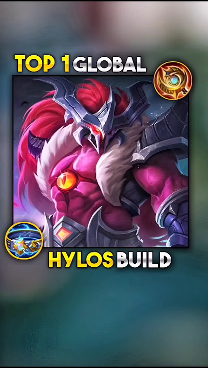 ✅ TOP 1 GLOBAL HYLOS BUILD EMBLEM | HYLOS BEST BUILD AND EMBLEM 2025 #mobilelegends #hylos #mlbb