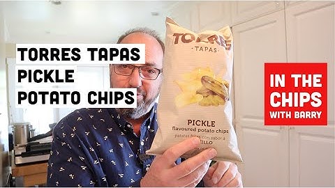🇪🇸 Torres Tapas Pickle Potato Chips on In The Chips with Barry