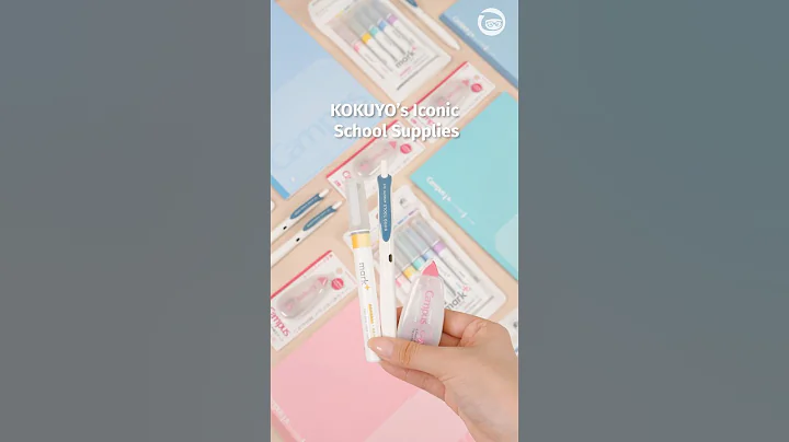 Iconic KOKUYO School Supplies 📚🍎