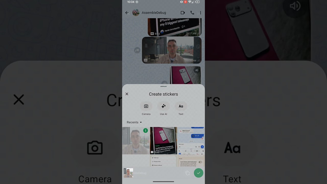 First look: WhatsApp sound stickers in action!