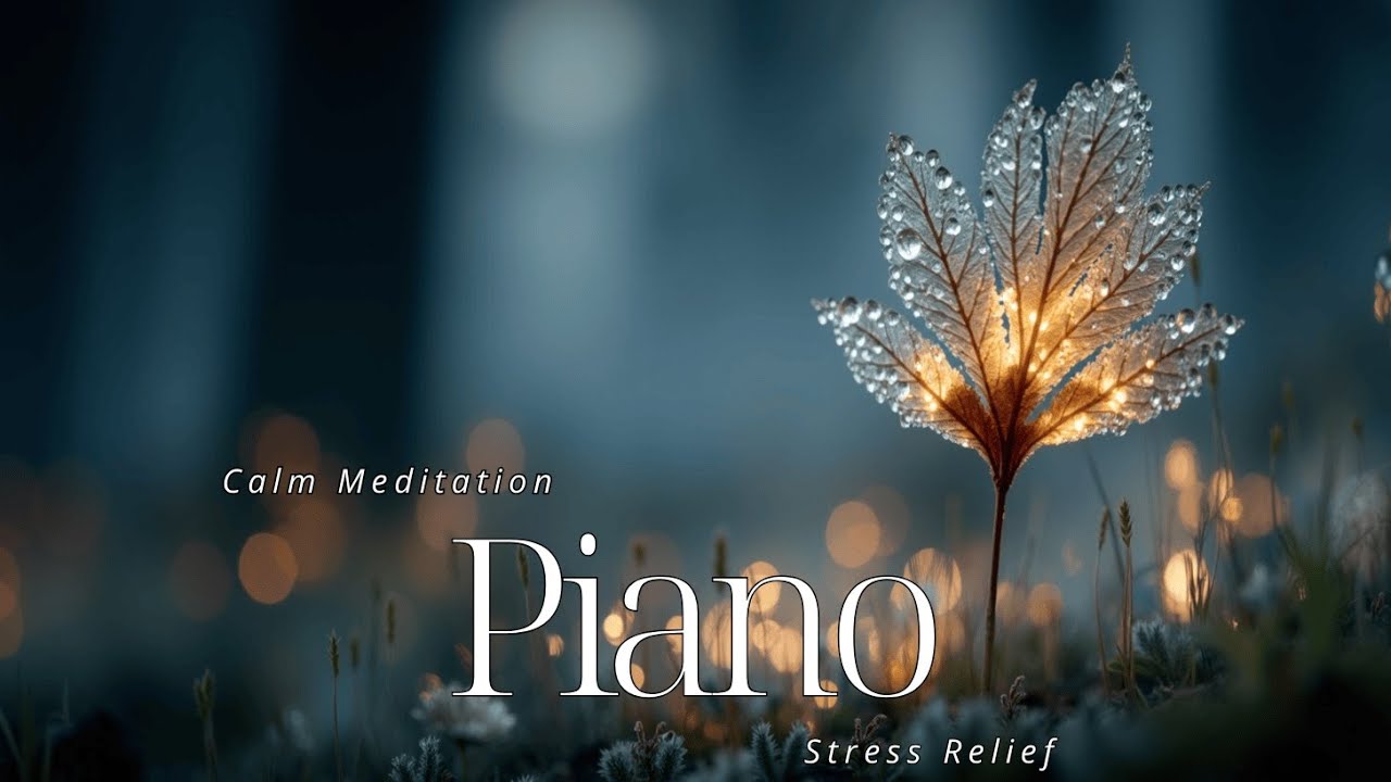 Soothing Piano Music for Deep Sleep & Stress Relief ~ Calm Meditation ...