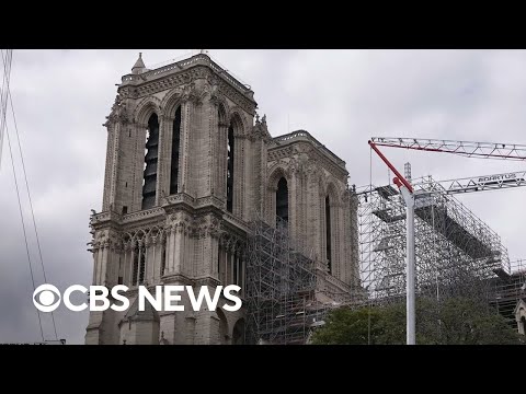 A look inside the restoration of Paris' Notre Dame Cathedral