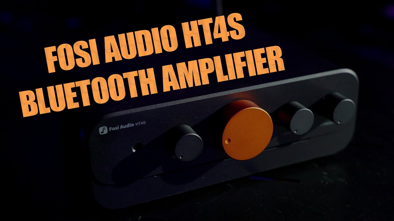 Fosi Audio HT4S - Affordable Bluetooth Amplifier - YouTube