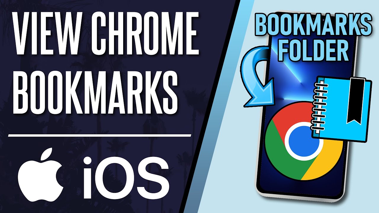 How To View Bookmarks In Chrome On IPhone IPad iOS YouTube
