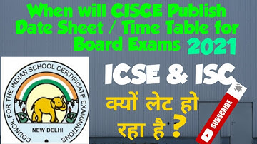 When ICSE & ISC Board Exam