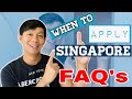 JOB IN SINGAPORE AFTER PANDEMIC (REALTALK!) + ANSWERING FAQ’S (PINOY IN SINGAPORE)| Its BENJI