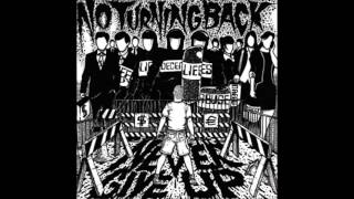 No Turning Back  - This Time