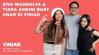 ZIVA MAGNOLYA \u0026 TIARA ANDINI BUAT ONAR DI VINIAR | #VINIAR hosted by Marlo feat. Ziva \u0026 Tiara Part 1