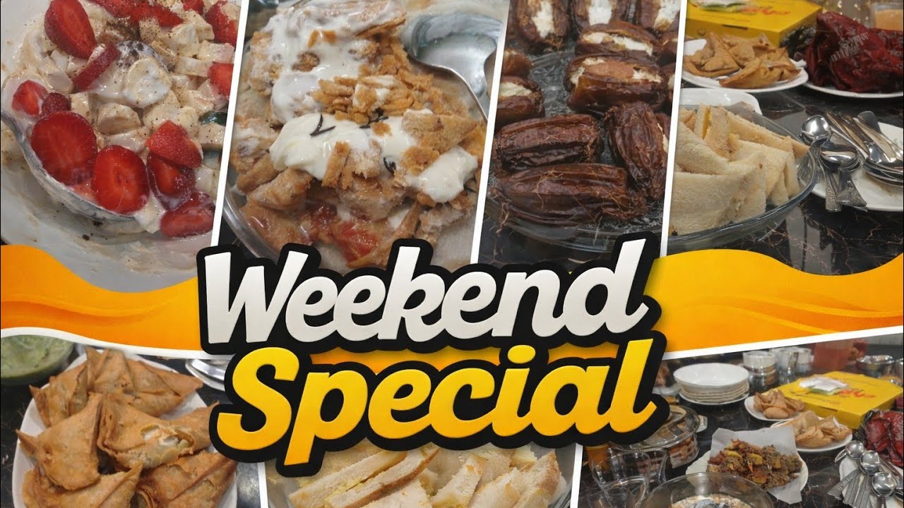 Weekend Special Iftar Feast 🍽️ | Homemade Snacks | Cooking tips....