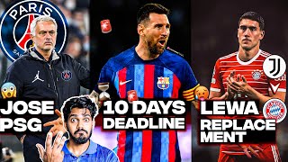 Messi Issues 10 Day Deadline, Jose to PSG, Vlahović to Bayern | Football news image