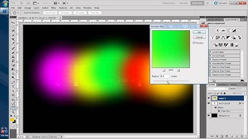 How to make glowing text in Photoshop Cs5