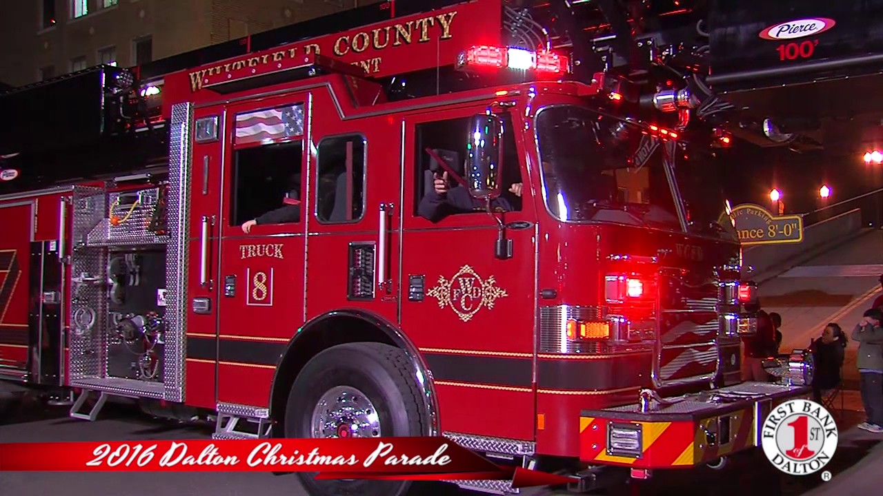 2016 DALTON CHRISTMAS PARADE YouTube
