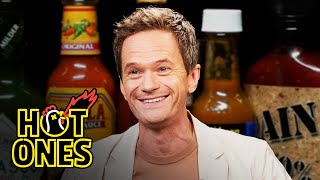 Neil Patrick Harris Needs Magic To Escape Spicy Wings Hot Ones