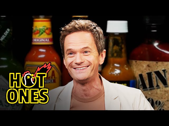 Neil Patrick Harris Needs Magic to Escape Spicy Wings | Hot Ones class=
