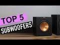 BEST 5: Subwoofers