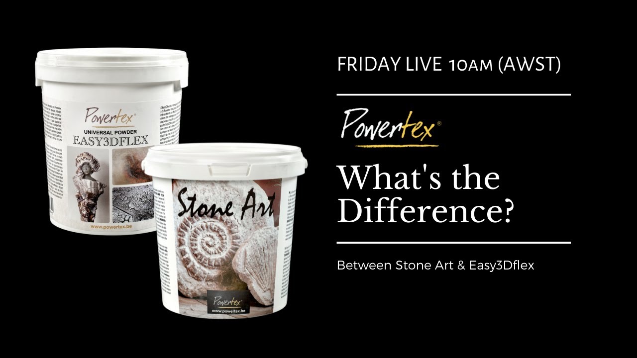 В чем разница между Powertex Stone Art и Easy3Dflex?