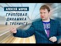 Алексей Моров - Групповая динамика в тренинге