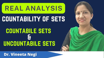 Countability of Sets | Countable Sets, Uncountable Sets, Equivalent Sets, Finite Sets, Infinite Sets