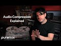 Audio compression explained  use a compressor to reduce dynamic range  music vocal drums tape