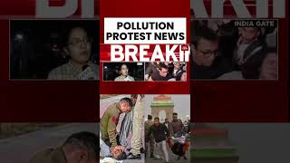 Naxal Posters At Delhi Pollution Protest Bjp Slams Communist Agenda After Cops Attacked