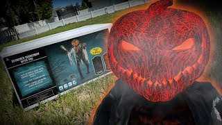 Morris Costumes - Scorched Scarecrow Unboxing/Setup | 2017 - 2024 Fog Animatronic
