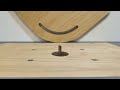 How to make a round groove on a router table?