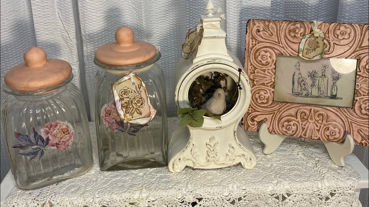 How to Update Thrifted finds to Cottage style Decor