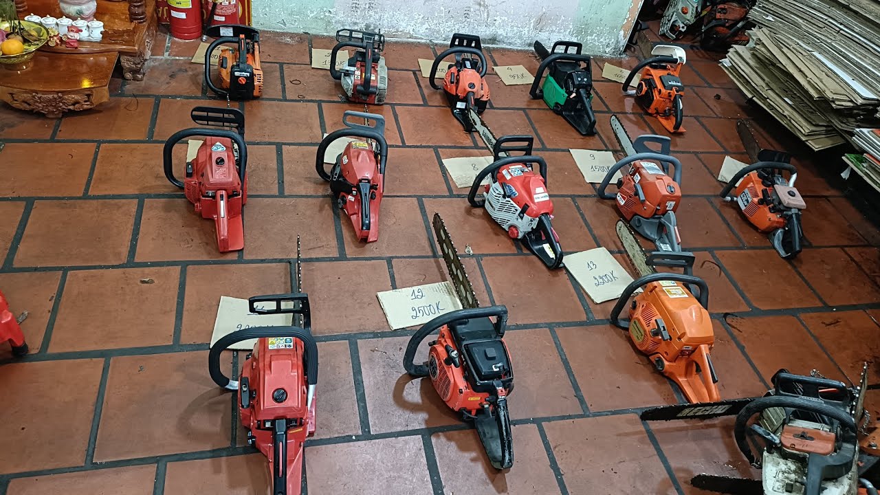 28/2 Lô Cưa Hàng Mới Về Siêu Mới... Husvarna137, Shingu, Tanaka, Komatsu, Shindaiwa...☎0942585845