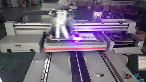 A1 A2  UV Printer 3D embossed varnish printing effect with fast speed