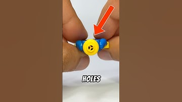 LEGO Minifigure Heads Have Holes… But Why? #lego #legos #shorts