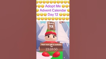 ADEVENT CALENDAR DAY 12 #adoptmeupdate #adoptme2024 #fyp #entertainment #winterfest #robloxroleplay