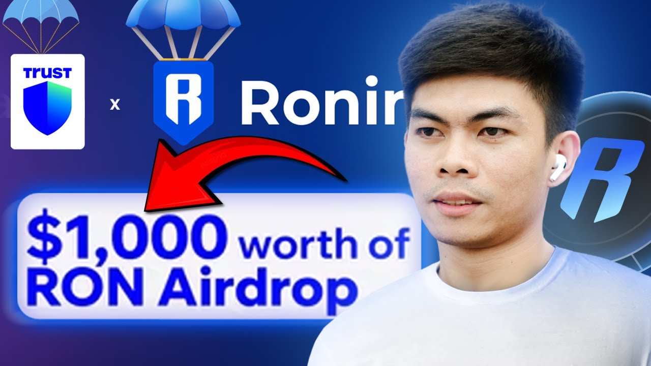 🪂$1,000 FREE USDT - Trust Wallet x RON Airdrop