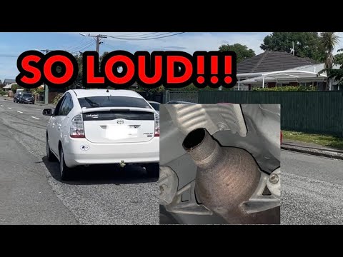 Driving Prius w/ Stolen Catalytic Converter - YouTube